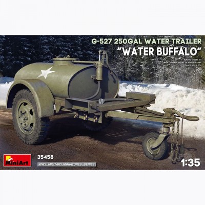 [ܼ] BE35458 [Miniart] BE35458 1/35 G-527 250 gal Water Trailer Water Buffalo