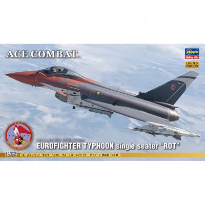 [ܼ] BH52734 [Hasegawa] BH52734 1/72 Ace Combat Zero THE Belkan War Eurofighter Typhoon Single Seater Rot Team