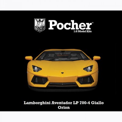 [���ܼ�] BBPHK119F [Pocher] BBPHK119F 1/8 Pocher Lamborghini Aventador - Yellow