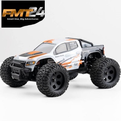 [ܼ] FMS12421BDRTRWH [ROC HOBBY] FMS 1/24 FMT24 Chevrolet Colorado Monster Truck RTR