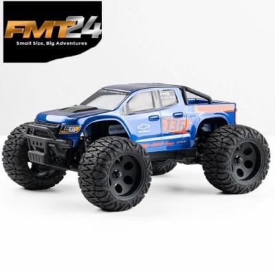[ܼ] FMS12421BDRTRBU [ROC HOBBY] FMS 1/24 FMT24 Chevrolet Colorado Monster Truck RTR