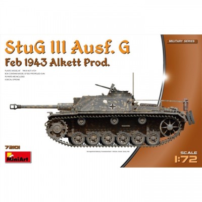 [ܼ] BE72101 [Miniart] BE72101 1/72 StuG III Ausf. G Feb 1943 Prod