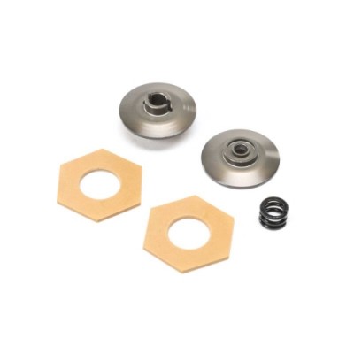 [ܼ] TLR312002 [TLR Racing] Grooved Slipper Plate Set: Mini-B, BL