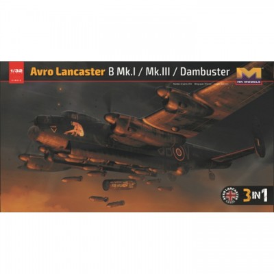 [ܼ] BKE012 [HK Model] BKE012 1/32 Lancaster MK1 Canadian 3 into 1 vesions 01E012