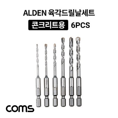 [���ܼ�] YT7816 Coms ALDEN �˵� �����帱�� ��Ʈ(TC-6), �帱 ��Ʈ, ��ũ��Ʈ��, 6PCS