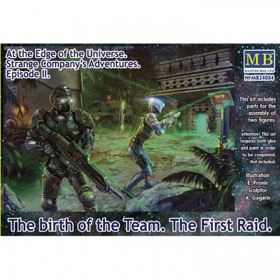 [���ܼ�] CM24084 [MasterBox] CM24084 1/24 At the Edge of the Universe. Episode II. The birth of the Team. The First Raid