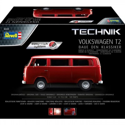 [ܼ] BV0459 [Revell Gmbh] BV0459 1/24 Volkswagen T2 Bus - Easy-Click