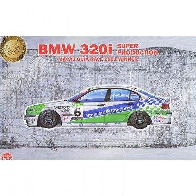 [ܼ] BPPN24041 [PLATZ] BPPN24041 1/24 BMW 320i E46 2001 Macau Guia Race Winner