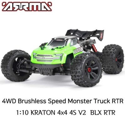 [ܼ] ARA4408V2T4 [ARRMA] 1:10 KRATON 4x4 4S V2 BLX RTR MT Green (͸, )
