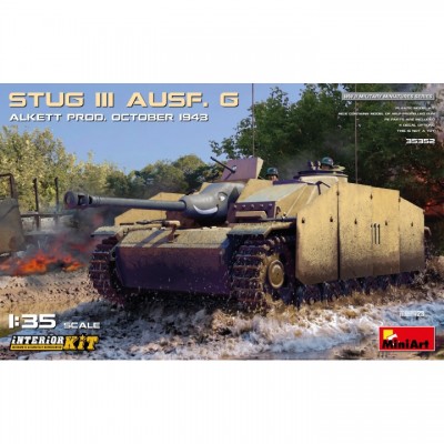 [ܼ] BE35352 [Miniart] BE35352 1/35 StuG III Ausf. G October 1943 Alkett Prod. Interior Kit
