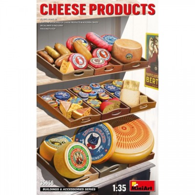 [ܼ] BE35656 [Miniart] BE35656 1/35 Cheese Products