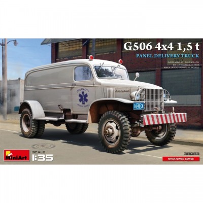 [ܼ] BE38083 [Miniart] BE38083 1/35 G506 44 1,5 t Panel Delivery Truck