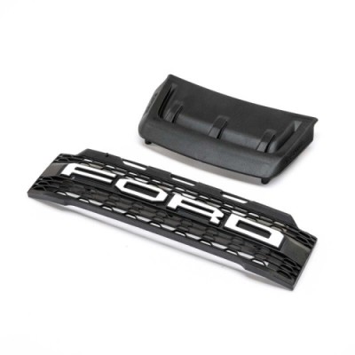 [ܼ] LOS230130 [TEAM LOSI] F150 Raptor Grille & Hood Vent: 1/10 Baja Rey 2.0