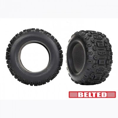 [ܼ] AX9571 [Traxxas] AX9571 Tires, Sledgehammer (belted) (2)/ foam inserts (2)