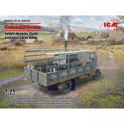 [ܼ] BICM35415 [ICM] BICM35415 1/35 WWII German mobile field kitchen LKW AHN