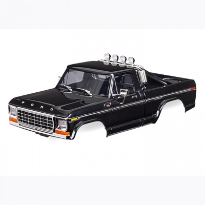 [ܼ] AX9812-BLK [Traxxas] AX9812-BLK Body, Ford F-150 Truck (1979), complete, black