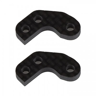 [ܼ] AA92467 [TEAM ASSOCIATED] AA92467 RC10B7 Caster Block Link Mount Set, 0, carbon fiber