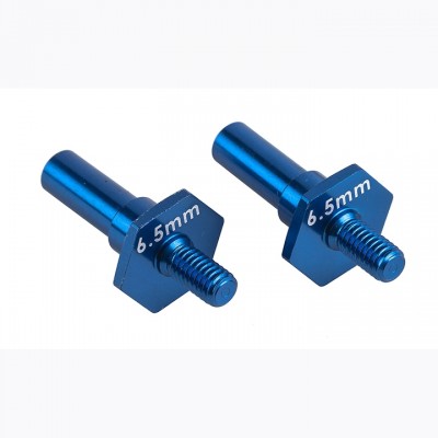 [ܼ] AA92462 [TEAM ASSOCIATED] AA92462 RC10B7 Front Axles, 6.5mm, blue aluminum