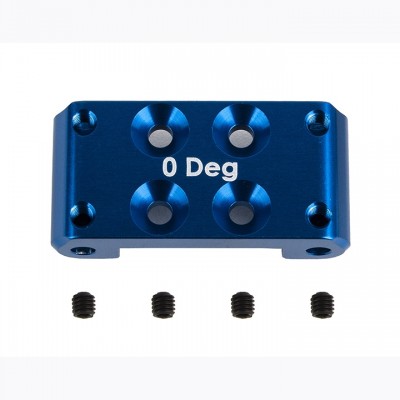[ܼ] AA92436 [TEAM ASSOCIATED] AA92436 RC10B7 FT Front Bulkhead, 0 deg., blue aluminum