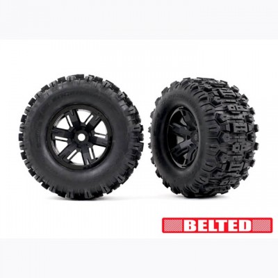 [ܼ] AX7871 [Traxxas] AX7871 Tires & wheels, assembled, glued