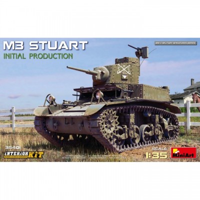 [ܼ] BE35401 [Miniart] BE35401 1/35 M3 Stuart Initial Prod. Interior Kit