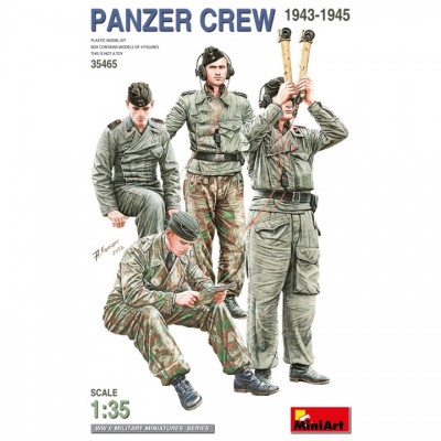 [ܼ] BE35465 [Miniart] BE35465 1/35 Panzer Crew 1943-1945