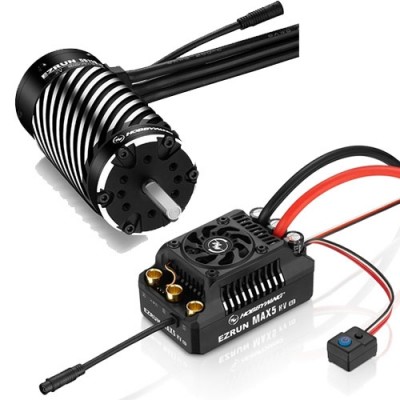 [ܼ] 30104200 30402902 [HOBBYWING] [,ӱ ǰ] EZRUN MAX5 HV G2 (12  /250A) Sensorless ECS EzRun 56118SD G2-650KV(1/5  )