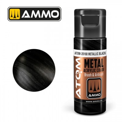 [���ܼ�] CG20168 [MIG AMMO] CG20168 ATOM METALLIC Black