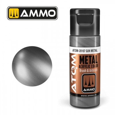 [���ܼ�] CG20167 [MIG AMMO] CG20167 ATOM METALLIC Gun Metal
