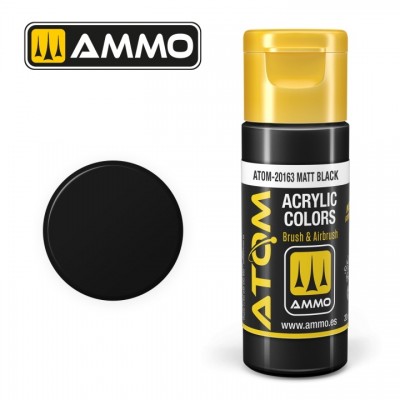 [���ܼ�] CG20163 [MIG AMMO] CG20163 ATOM COLOR Matt Black