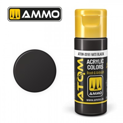 [���ܼ�] CG20161 [MIG AMMO] CG20161 ATOM COLOR Nato Black