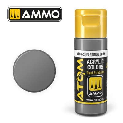[���ܼ�] CG20145 [MIG AMMO] CG20145 ATOM COLOR Neutral Gray