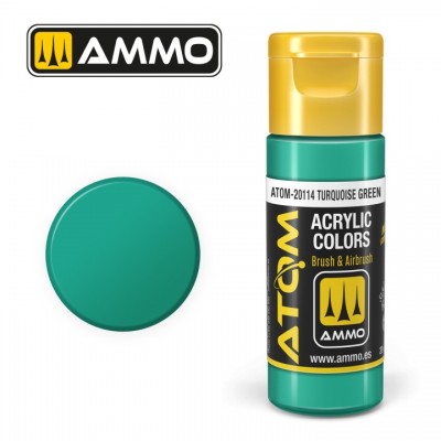 [���ܼ�] CG20114 [MIG AMMO] CG20114 ATOM COLOR Turquoise Green