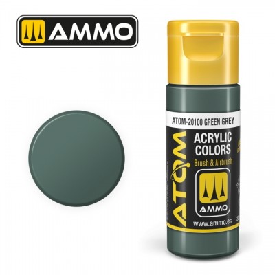[���ܼ�] CG20100 [MIG AMMO] CG20100 ATOM COLOR Green Grey