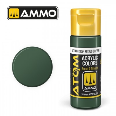 [���ܼ�] CG20094 [MIG AMMO] CG20094 ATOM COLOR Phtalo green