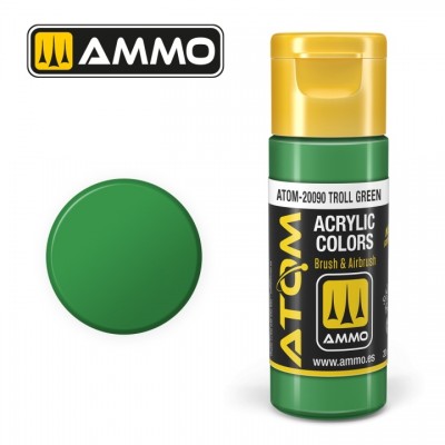 [���ܼ�] CG20090 [MIG AMMO] CG20090 ATOM COLOR Troll Green