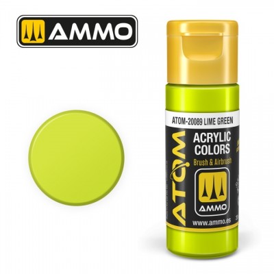[���ܼ�] CG20089 [MIG AMMO] CG20089 ATOM COLOR Lime Green