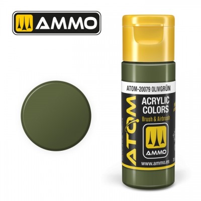 [���ܼ�] CG20079 [MIG AMMO] CG20079 ATOM COLOR Olivgr&252;n
