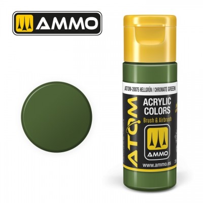 [���ܼ�] CG20075 [MIG AMMO] CG20075 ATOM COLOR Hellgr&252;n / Chromate Green