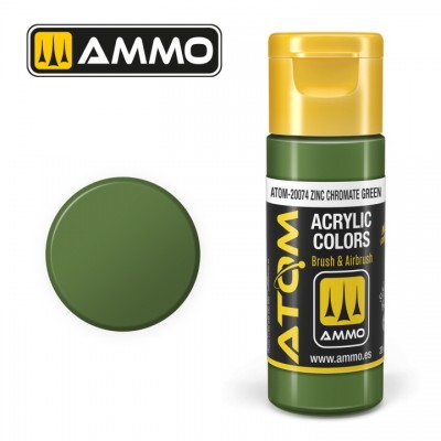 [���ܼ�] CG20074 [MIG AMMO] CG20074 ATOM COLOR Zinc Chromate Green