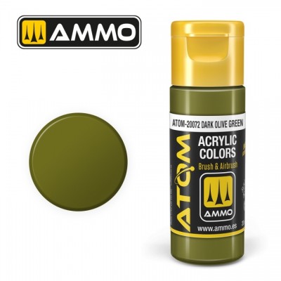[���ܼ�] CG20072 [MIG AMMO] CG20072 ATOM COLOR Dark Olive Green