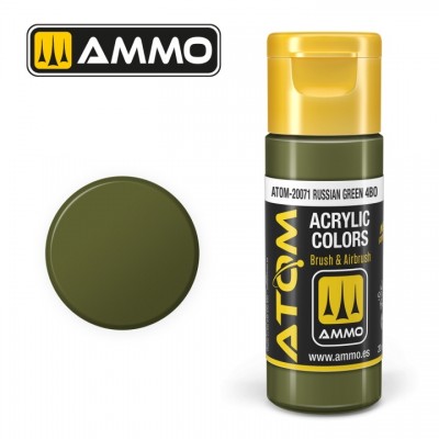 [���ܼ�] CG20071 [MIG AMMO] CG20071 ATOM COLOR Russian Green 4BO