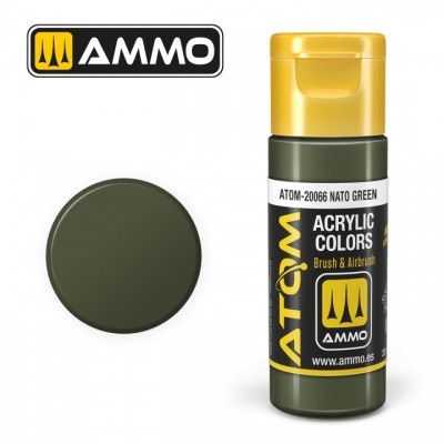 [���ܼ�] CG20066 [MIG AMMO] CG20066 ATOM COLOR NATO Green