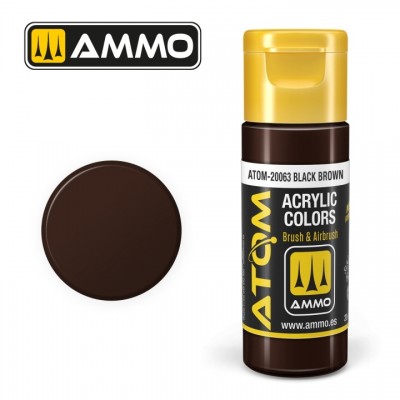 [���ܼ�] CG20063 [MIG AMMO] CG20063 ATOM COLOR Black Brown