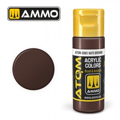 [���ܼ�] CG20061 [MIG AMMO] CG20061 ATOM COLOR NATO Brown