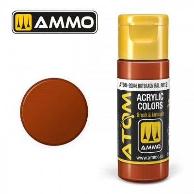 [���ܼ�] CG20046 [MIG AMMO] CG20046 ATOM COLOR Rotbraun RAL 8012