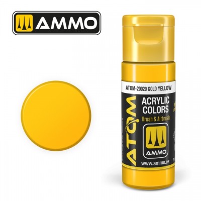 [���ܼ�] CG20020 [MIG AMMO] CG20020 ATOM COLOR Gold Yellow