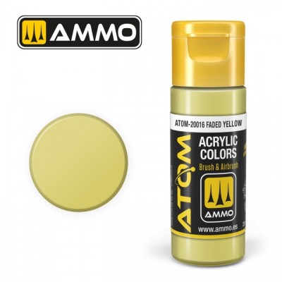 [���ܼ�] CG20016 [MIG AMMO] CG20016 ATOM COLOR Faded Yellow