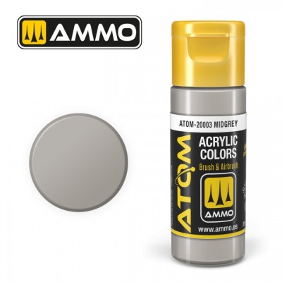 [���ܼ�] CG20003 [MIG AMMO] CG20003 ATOM COLOR Midgrey