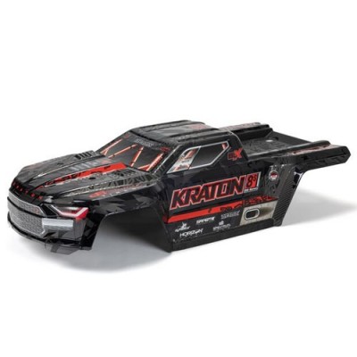 [���ܼ�] ARA409010 [ARRMA] ARA409010 1/5 KRATON 8S Painted Decalled Trimmed Body Black �����Ϸ�ٵ�